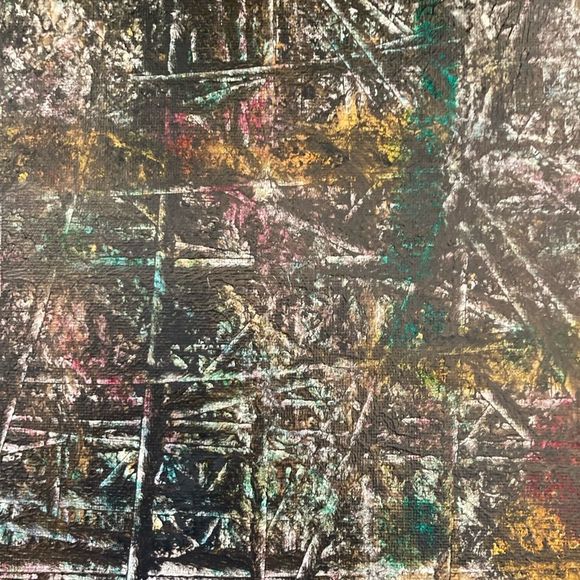 New Original Signed Artwork Acrylic on Canvas - Picture 3 of 7